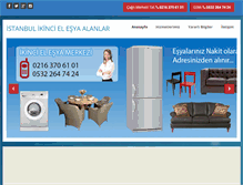 Tablet Screenshot of ikincielesyaalanlar34.com